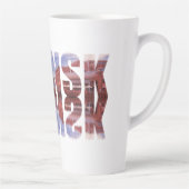 Danziger Text mit Blick auf die Altstadt, Reflexio Milchtasse (Rechts)