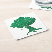 DAoC Hibernia quadratischer Untersetzer (angewinkelt)