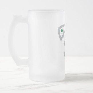 DAoC mattierte GlasTasse mit Knoten Mattglas Bierglas