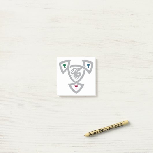 DAoC Post-It Notes Post-it Klebezettel (Auf Schreibtisch)