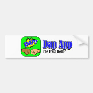 DAP APP TAGLINE AUTOAUFKLEBER