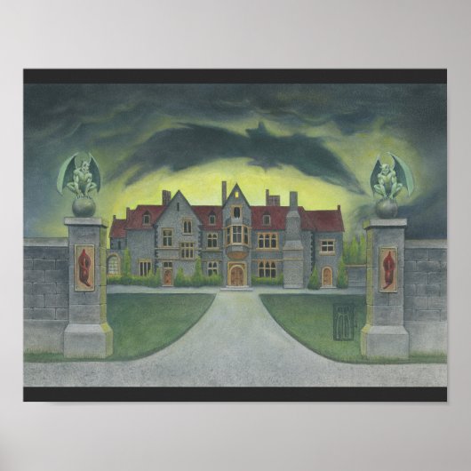 Daperyll Mansion Poster (Vorne)