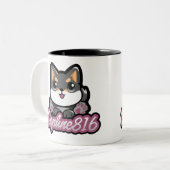 Daphne 816 doppelte mit Seiten versehene Tasse (Vorderseite Links)