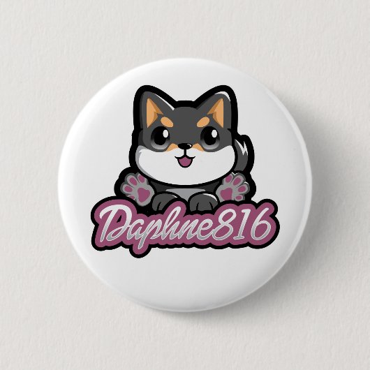 Daphne 816 Knopf Button (Vorderseite)