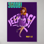 Daphne Blake Scoob! Titel Jeepers Poster (Vorne)