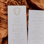 DAPHNE Botanische Creme Gold Minimalistische Hochz Programm