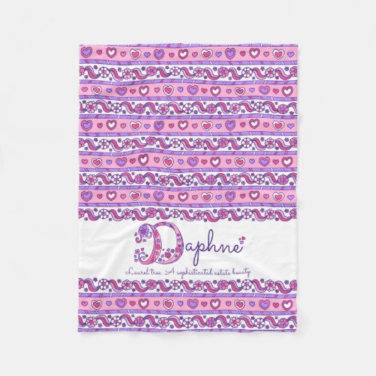 Daphne Buchstabe D Name Bedeutung Decke (Vorderseite)
