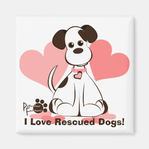 Daphne der Adoptiert Hund Magnet