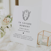 DAPHNE Elegant zum Gedächtnisfest Sockelschild