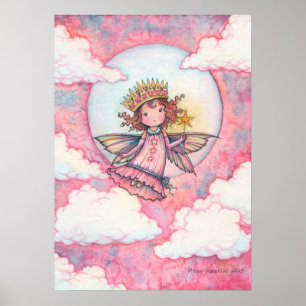 Daphne Fairy Princess Art von Molly Harrison Poster