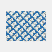 Daphne - fertigen Sie Farbe besonders an! Fleecedecke (Vorderseite (Horizontal))