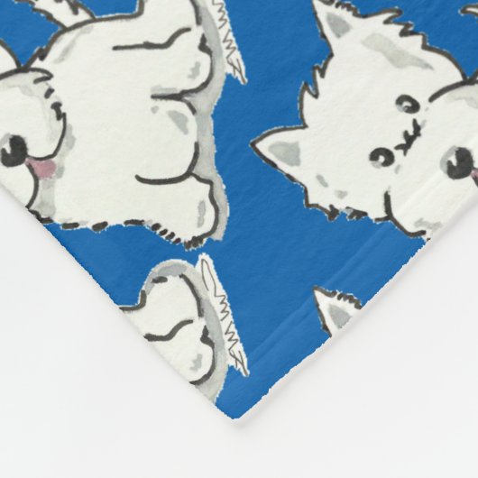 Daphne - fertigen Sie Farbe besonders an! Fleecedecke (Ecke)