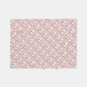 Daphne - fertigen Sie Farbe besonders an! Fleecedecke (Vorderseite (Horizontal))