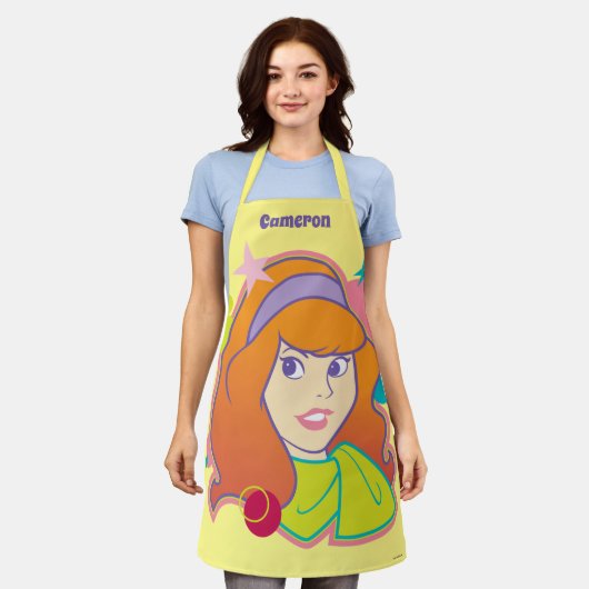 Daphne Groovy Graphic Schürze (Getragen)