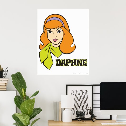 Daphne Name Graphic Poster (Heimbüro)
