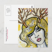 Daphne Postkarte (Vorne/Hinten)