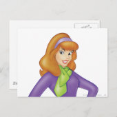 Daphne Smiling Postkarte (Vorne/Hinten)