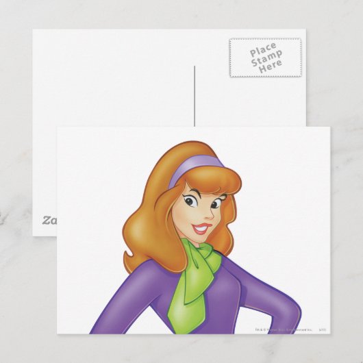 Daphne Smiling Postkarte (Vorne/Hinten)