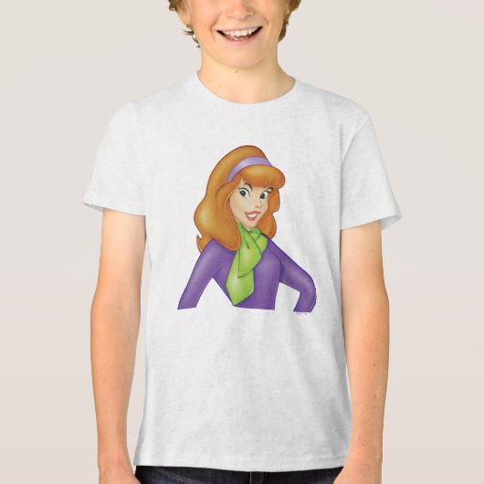 Daphne Smiling Tri-Blend Shirt (Vorderseite)