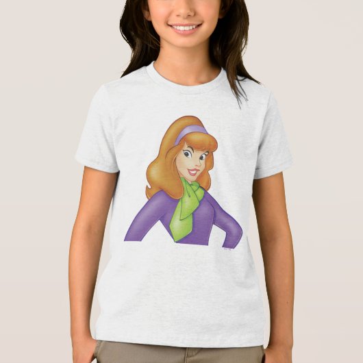 Daphne Smiling Tri-Blend Shirt (Vorderseite)