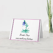 Daphne Snake Vatertag Card Karte (Rückseite)