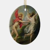 Daphne und Apollo (Öl) Keramik Ornament (Rechts)