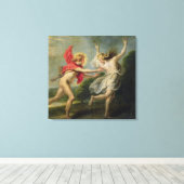 Daphne und Apollo (Öl) Leinwanddruck (Insitu (Holzboden))