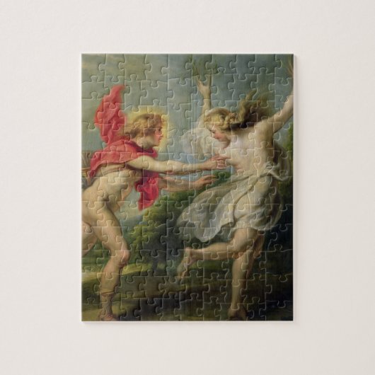 Daphne und Apollo (Öl) Puzzle (Vertikal)