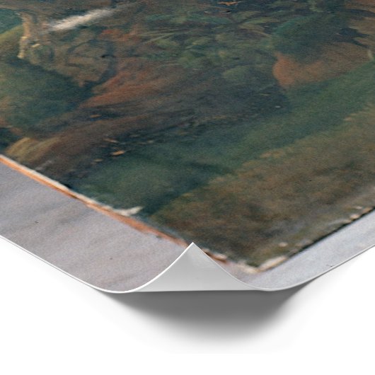 Daphnis and Chloe, 1824-25 Poster (Ecke)