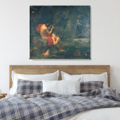 Daphnis und Chloe, 1824-25 Leinwanddruck (Insitu (Schlafzimmer))