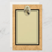 Daple Gray Andalusisches Pferd Briefpapier (Vorne/Hinten)