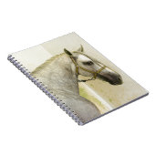 Daple Gray Andalusisches Pferd Notizblock (Rechte Seite)