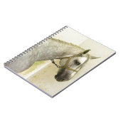 Daple Gray Andalusisches Pferd Notizblock (Linke Seite)