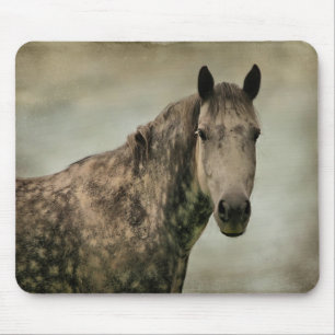 Daple Gray Horse Head Mouse Pad Mousepad