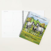 Daple Gray Pinto Paint Horses In Summer Pasta Planer (Anzeige)