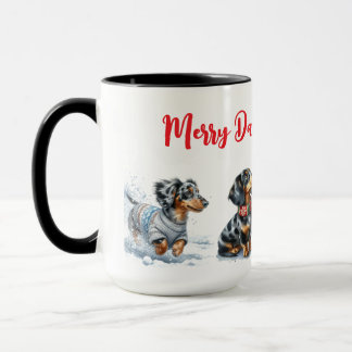 Dappel Dackel Weihnachtsmeisterschaft Tasse
