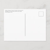 Dapper 1913 Man Wearing Robe von Georges Barbier Postkarte (Rückseite)