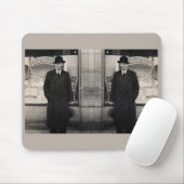 dapper 1930er Zwillingsmenleute Foto Mousepad (Mit Mouse)