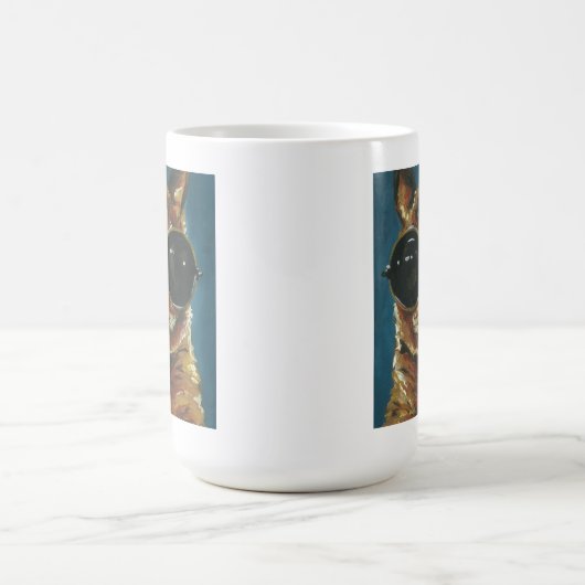 Dapper Animal | Kitty in Sonnenbrille Kaffeetasse (Mittel)