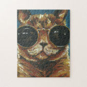 Dapper Animal | Kitty in Sonnenbrille Puzzle (Vertikal)