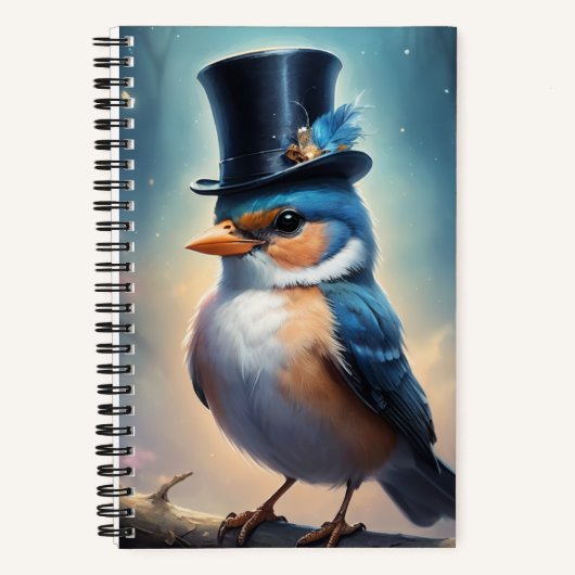 Dapper Bird Notizblock (Vorderseite)