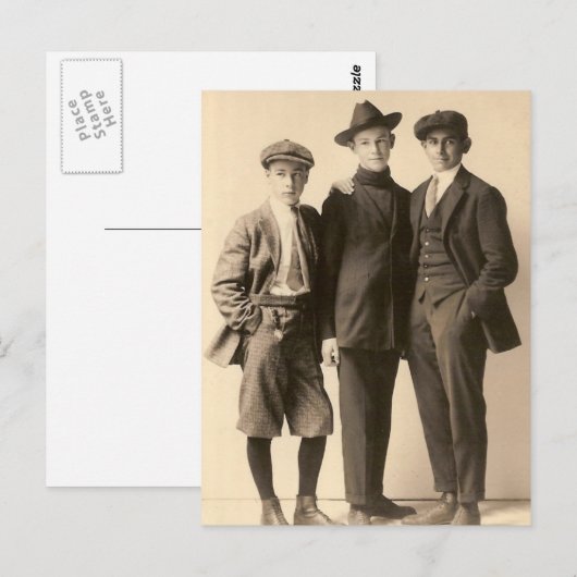 Dapper Boys Postkarte (Vorne/Hinten)