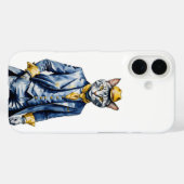 Dapper Cat iPhone 16 Fall - Stilvoller Schutz Case-Mate iPhone Hülle (Rückseite (Horizontal))