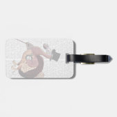 Dapper Dodo Gepäckanhänger (Rückseite horizontal)