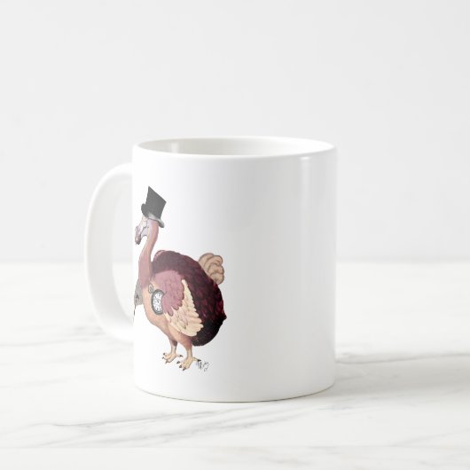 Dapper Dodo Kaffeetasse (Vorderseite Links)