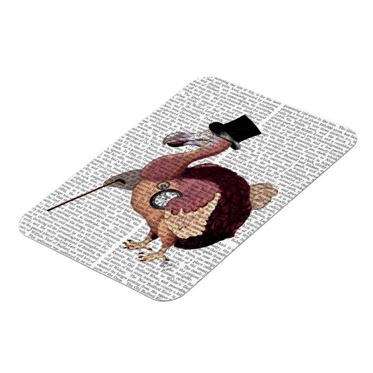 Dapper Dodo Magnet (Linke Seite)
