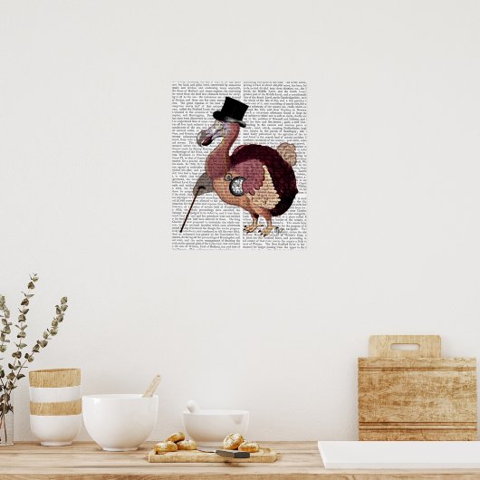 Dapper Dodo Poster (Küche)