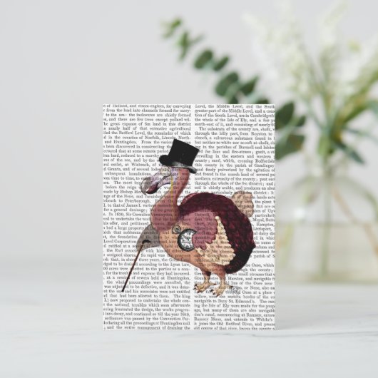 Dapper Dodo Postkarte (Stehend Vorderseite)