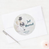 Dapper Dolls nur verheiratet Sticker (Umschlag)