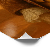  Dapper Feline Aristocrat Portrait Poster (Ecke)